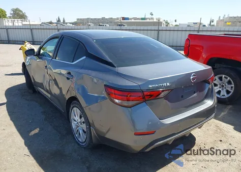 2020 Nissan Sentra S Xtronic Cvt из США, поврежденный, VIN 3N1AB8BV8LY292578